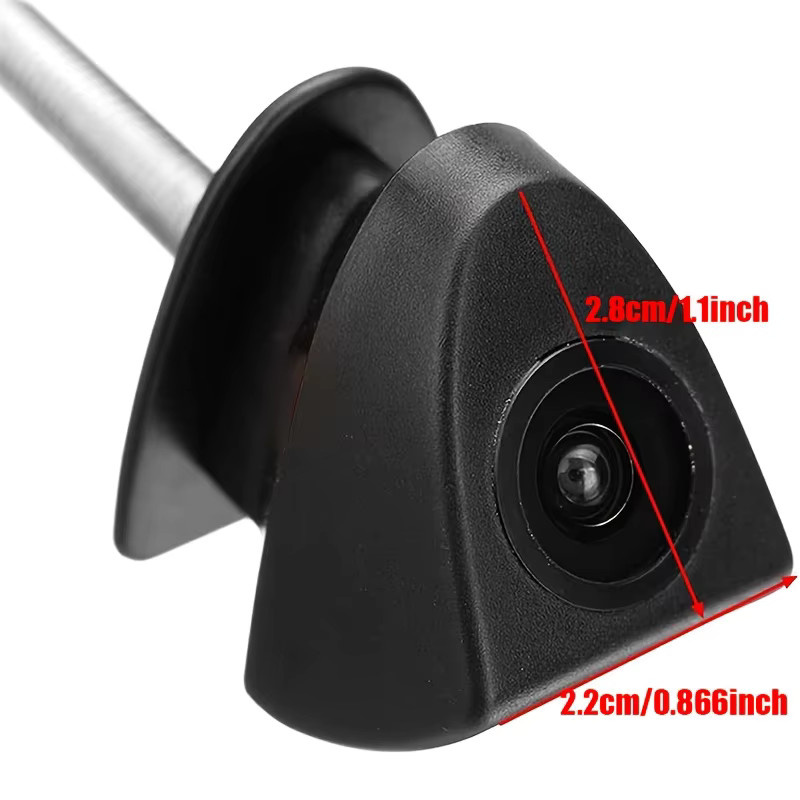 Bileeko Weitwinkel-Frontkamera mit integriertem Toyota-Logo in Schwarz für Camry, Corolla, Avalon und Highlander (2007-2018) - Bild 5