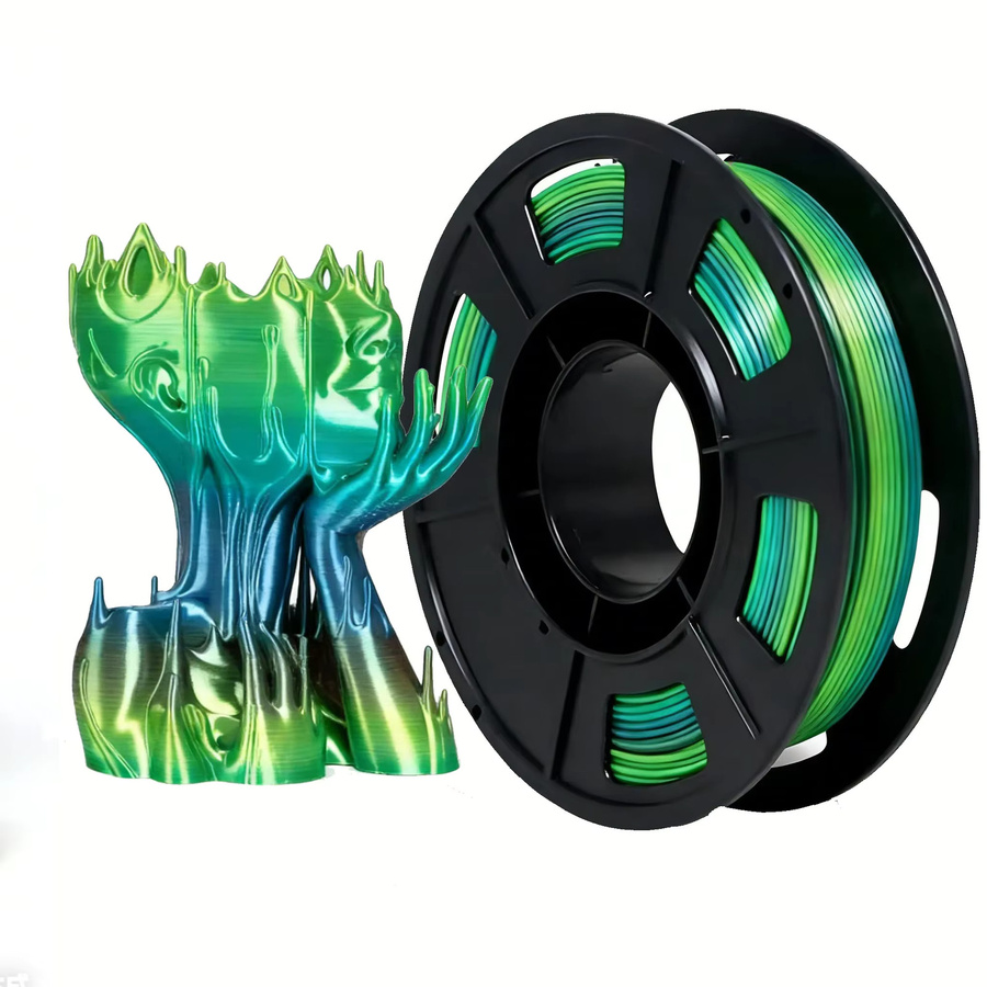 Filajoy3D PLA Filament Bundle Seidenregenbogen 4-in-1 Farbwechsel für FDM 3D-Drucker 250g - Bild 4