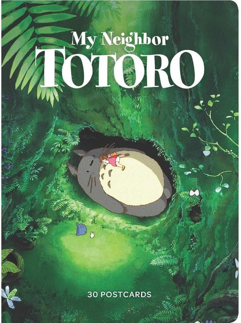 Kartenbuch Studio Ghibli Mein Nachbar Totoro mit 30 Postkarten in Multicolour aus Papier - Bild 1