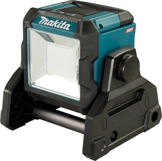 Makita Akku-LED-Baustrahler ML003G Solo in Schwarz, Blau und Weiß - Bild 1