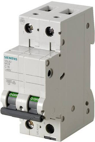 Siemens Leitungsschutzschalter 5SL6215-7 1,6A 400V Grau - Bild 1