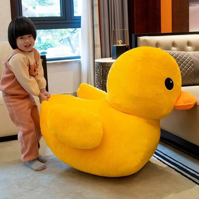 Linyi toy Kawaii Ente Plüschfigur Gelb 30cm - Bild 5