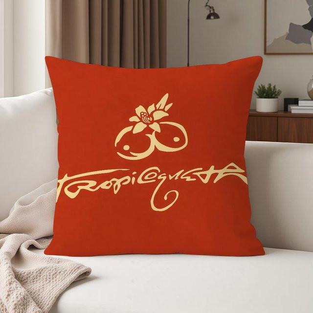 Kissenbezug Karol G Design für Schlafzimmer und Wohnzimmer, Peach Skin, B/B: 18 x 18 cm - Bild 1