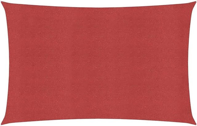vidaXL Sonnensegel aus HDPE in Rot, B/T: 5 x 2,5 m - Bild 1