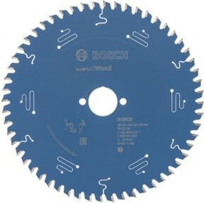 Bosch Expert for Wood Kreissägeblatt mit Carbide-Spitzen, Blau, Durchmesser: 210 mm, Bohrung: 30 mm, Schnittdicke: 2,4 mm, 56 Zähne - Bild 1