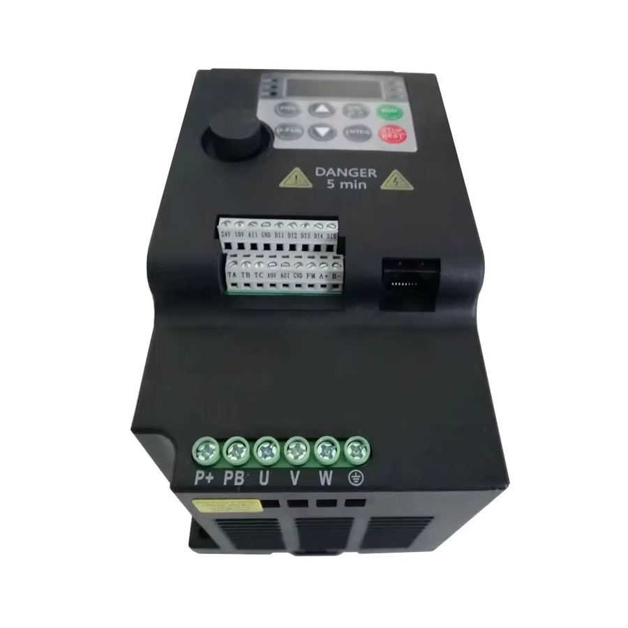 LANDRIVE VFD Vektor-Frequenzumrichter Wechselrichter zur Motordrehzahlregelung in Schwarz (0,75 bis 5,5 kW) - Bild 2