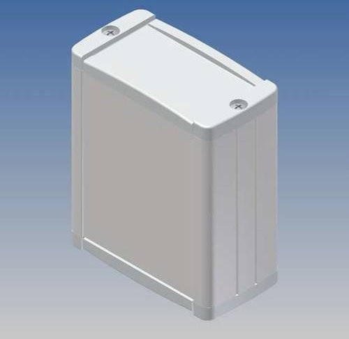 TEKO TEKAL 11.30 Universal-Gehäuse aus Aluminium und ABS in Weiß und Lichtgrau, B/T/H: 70 x 59,9 x 30,9 cm - Bild 1