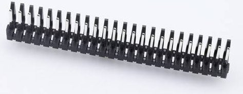 Molex Einbau-Stiftleiste Standard 24-polig Schwarz mit 3,96 mm Rastermaß - Bild 1