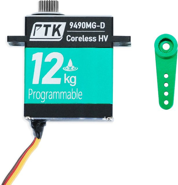 TRX4M Kernloses Servo 12 kg, wasserdicht, digitales HV8.4V, 1/18, Metall - Bild 1