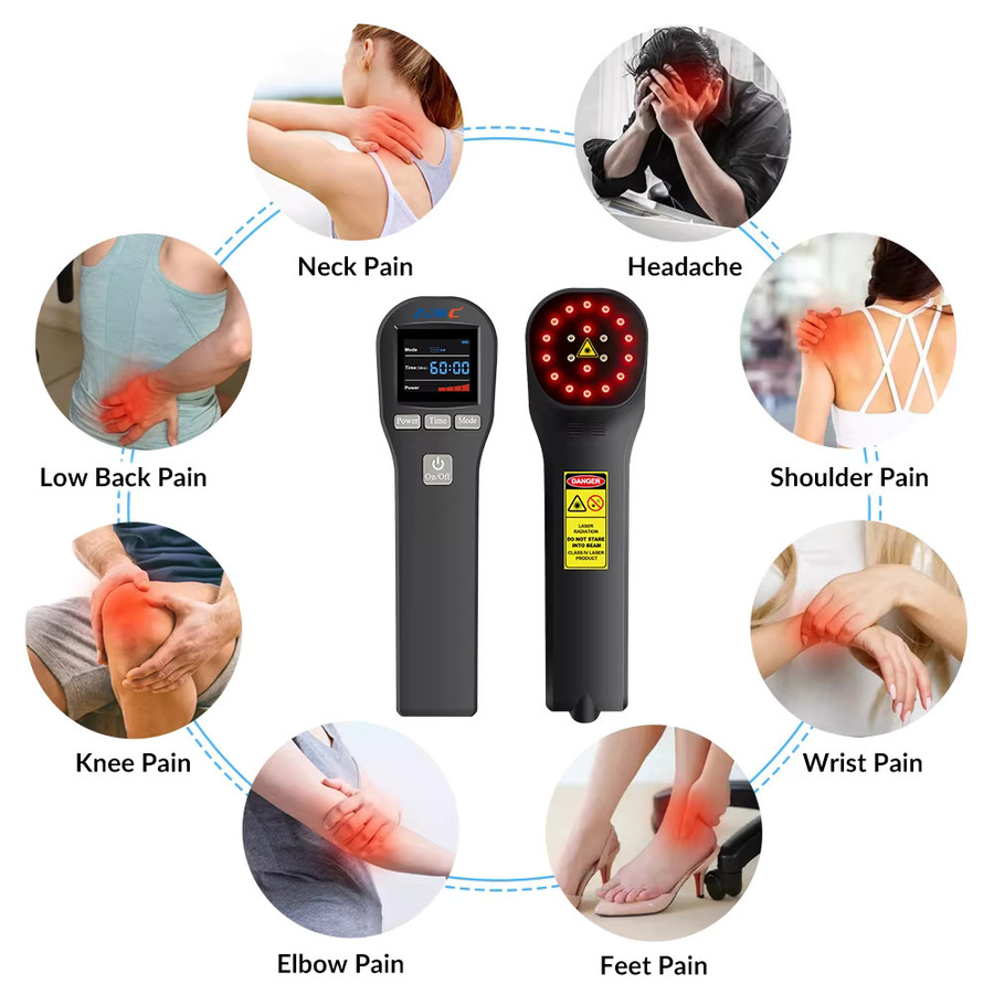 ZJKC Infrarot-Rotlichttherapie Kaltlaser-LLT-Gerät zur Schmerzlinderung - Bild 6