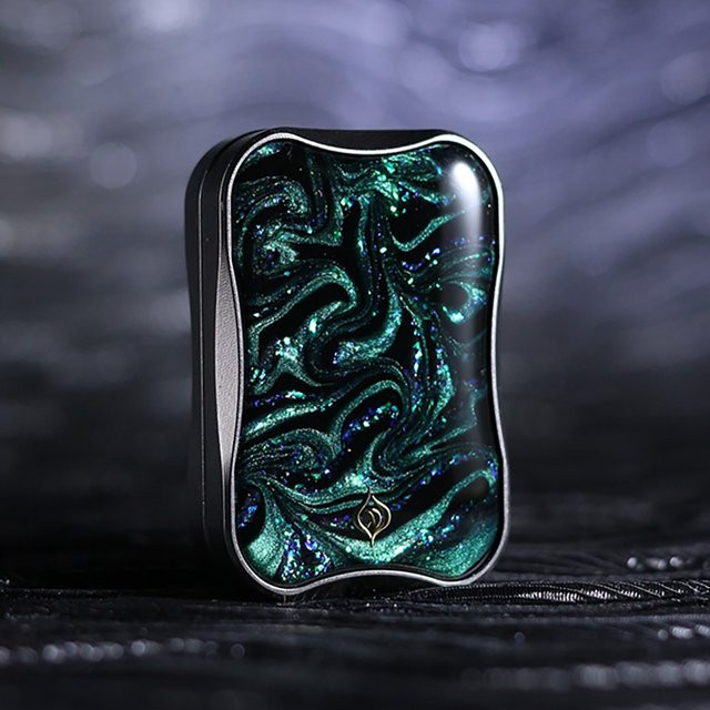 Peacock EDC Quicksand Pro Titan Zirconlum Unlimited Fidget Push Slider, Schreibtischspielzeug, Stressabbau-Spielzeug - Bild 1