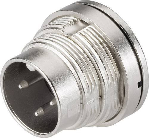 Binder Rundstecker Einbau Stecker 09-0115-80-05 Serie 723 in Silber - Bild 1