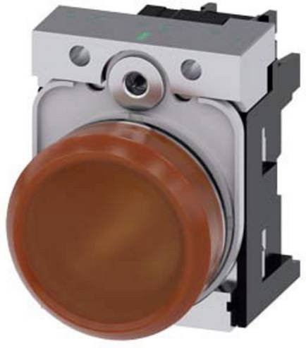 Siemens Leuchtmelder orange aus Metall 3SU1153-6AA00-1AA0 - Bild 1