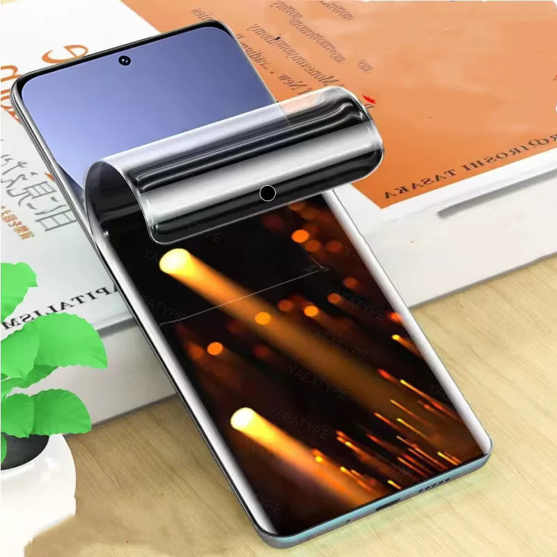 3er-Pack Privatsphäre Hydrogel-Displayschutz für Realme GT2 GT3 G85 GT5 Pro GT6 GT7Pro Neo7X Neo7 Turbo Anti-Spy Schutzfolie in Transparent - Bild 2