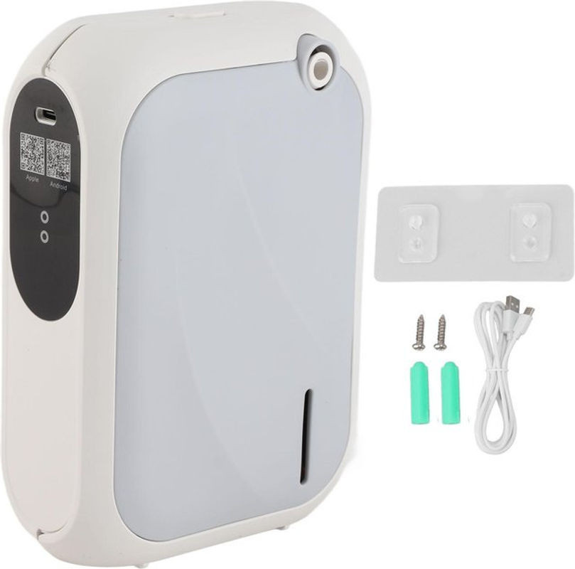 Neoglint XS105 Aromatherapie-Diffusor mit App-Steuerung und Timer, USB-betrieben, grauer Luftverteiler für Wandmontage oder Desktop, 140 ml - Bild 1
