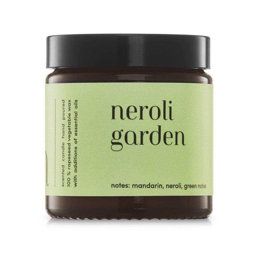 Mia Colonia Neroli Garden Duftkerze mit floralem Duft aus Rapswachs, 120g, Grün - Bild 1