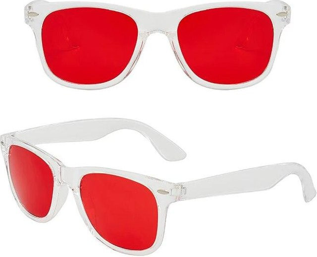 Binchi Outdoor Equipment Sonnenbrille, Unisex, Vollrand, transparent, Kunststoff - Bild 1