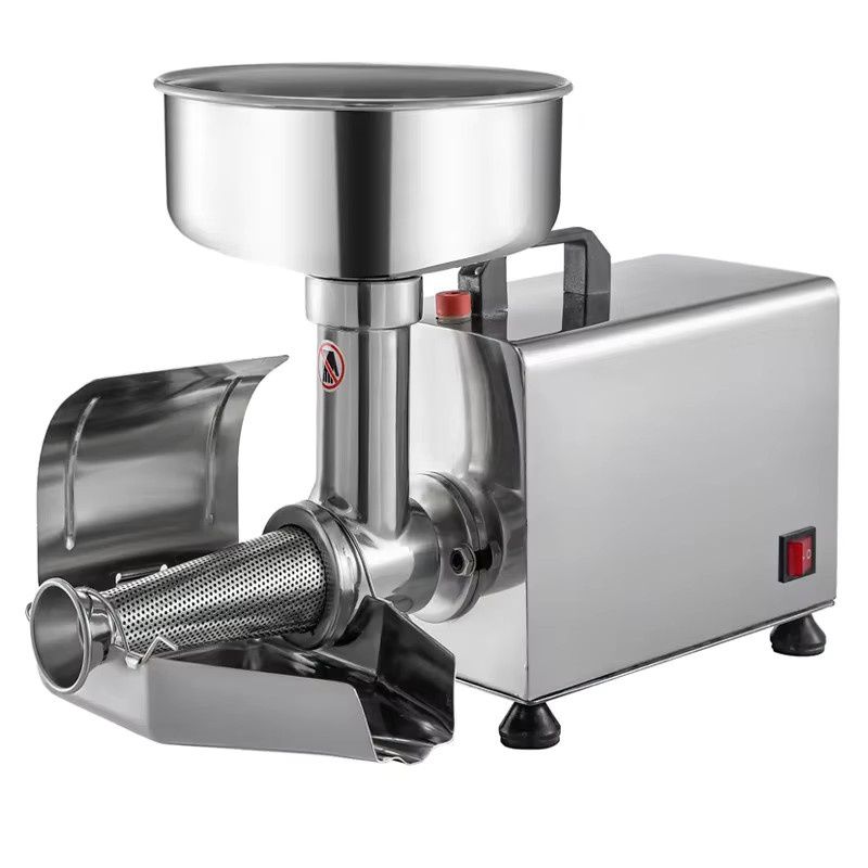 RURIOO Elektrische Obstpresse aus Edelstahl für Saft und Marmelade in Silber/Grau - Bild 1