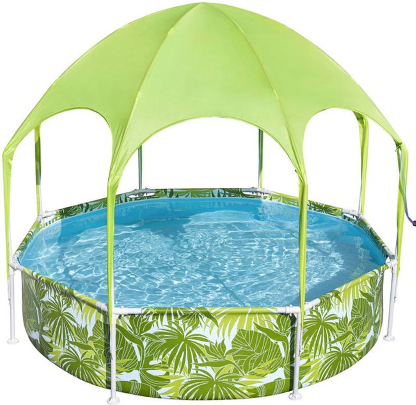 Bestway Steel Pro Frame Pool Splash-in-Shade Durchmesser: 244 cm, Höhe: 51 cm - Bild 5
