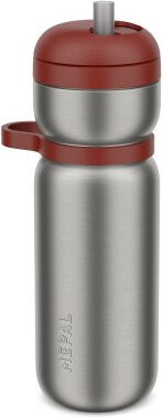 Mepal Sportflasche Twist in Mountain Red und Silver mit 600 ml - Bild 1