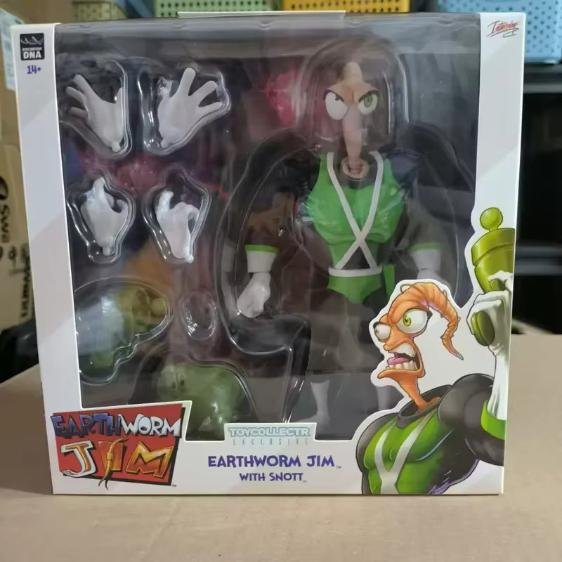 Premium Dna Earthworm Jim Crow Killer mit Snott, Actionfigur, 1/12 Maßstab, ab 14 Jahren - Bild 1