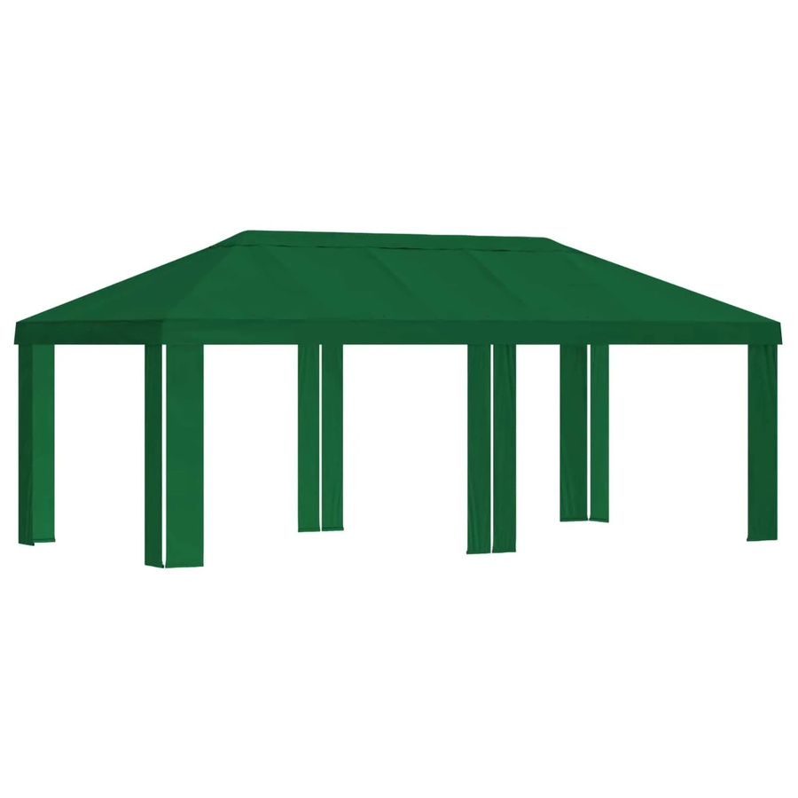 vidaXL Gazebo Abdeckung für Pavillon aus Polyester, Grün, B: 600 cm, T: 300 cm - Bild 2