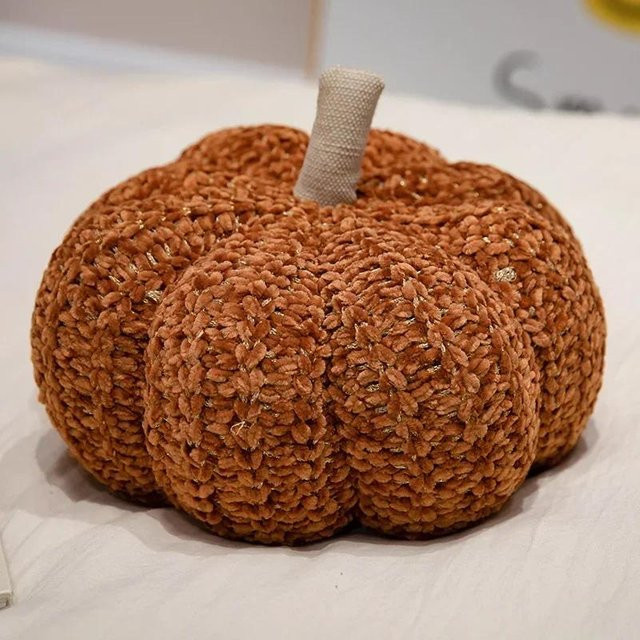 Halloween Kürbis Plüsch Spielzeug, 30cm, ab 14 Jahre - Bild 1