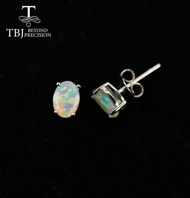 Tbj Ohrring, Opal, 925 Silber, Damen - Bild 1