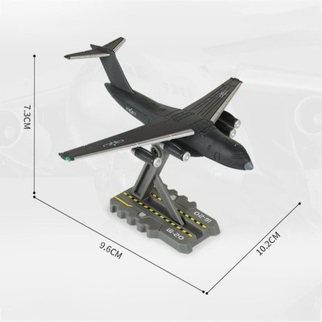 Linyi toy car J-35A Fc-31 J-20 Kampfjet, Militärflugzeug, 1:144, ab 14 Jahren - Bild 1