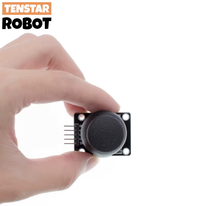 TENSTAR ROBOT KY-023 Dual-Axis XY Joystick Modul PS2 Steuerhebel Sensor in Schwarz - Bild 2