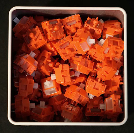 Aperol Switch Linearschalter RGB SMD 5pin für mechanische Tastaturen in Orange - Bild 1