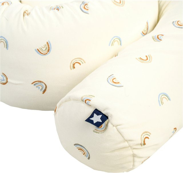 Julius Zöllner Bettschlange Little Bow aus Jersey in Weiß, 180 cm - Bild 1