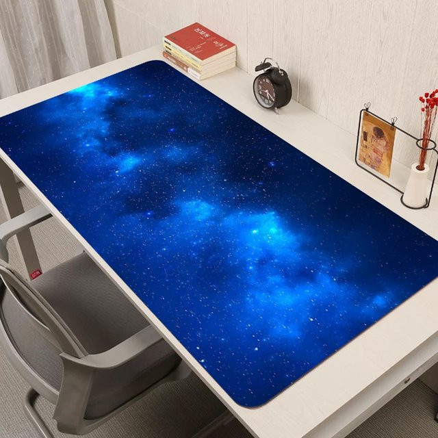 Potdemiel Gaming-Mauspad mit Sternenhimmel-Anime-Design in Blau - Bild 1