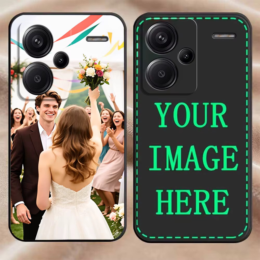 Personalisierte Soft-Handyhülle für Xiaomi Redmi A1 A2 A3 A5 A7 Plus 12C 13 13C 14 14C 15C 4G 5G mit eigenem Foto in Multicolor - Bild 4