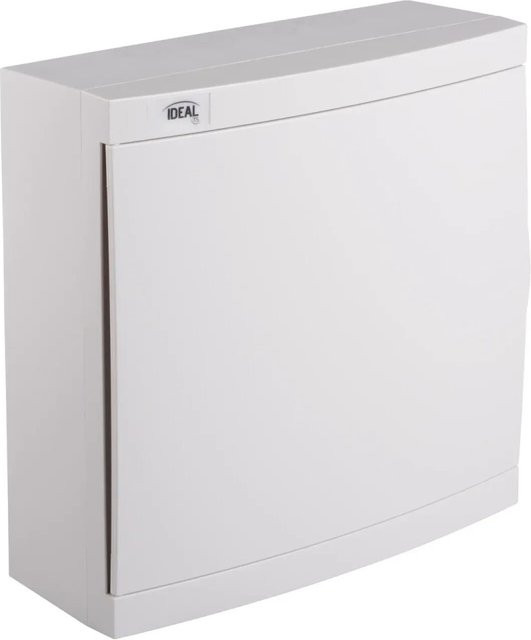 Kanlux Verteilerkasten Aufputz KDB-S24P aus ABS in Weiß, 24 Module, B/H/T: 33,0 x 29,4 x 21,0 cm - Bild 1