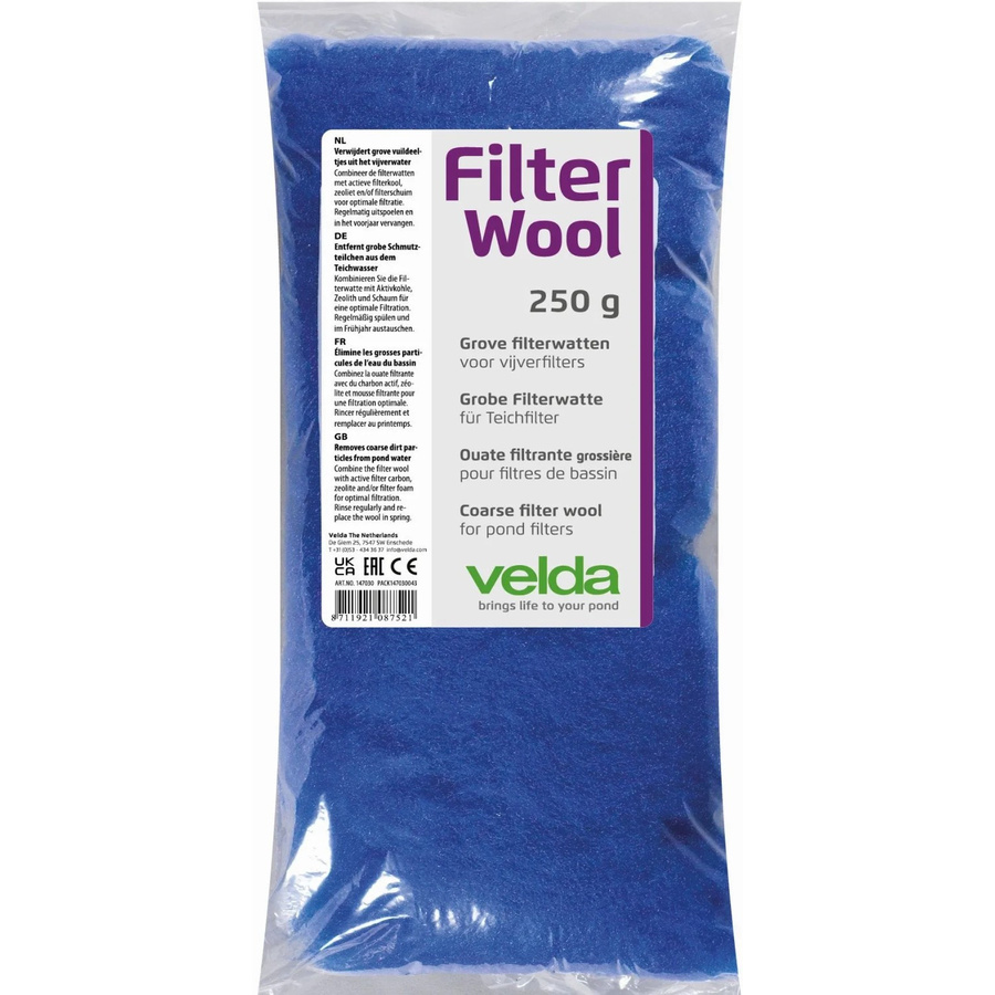 Velda Teich Filterwatte Pond Filter Wool Blau 250 g - Bild 2