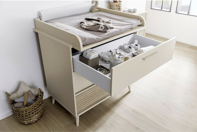 Paidi Wickelaufsatz Eefje für Wickelkommode in Beige - Bild 1