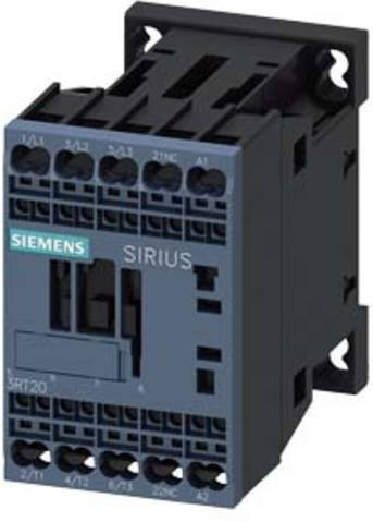 Siemens Leistungsschütz 3RT2016-2AF02 mit 3 Schließern, 690 V/AC, Schwarz - Bild 1