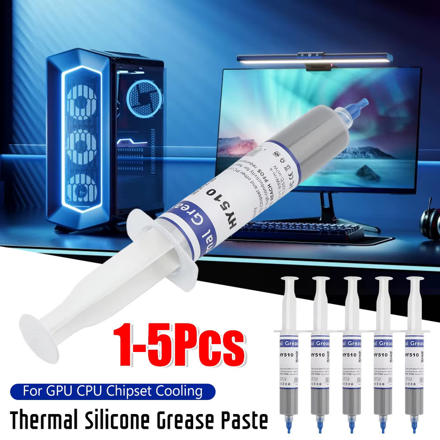 HY510 Wärmeleitpaste in Grau zur Kühlung von CPU und GPU als Silikonfett für Chipsätze - Bild 2