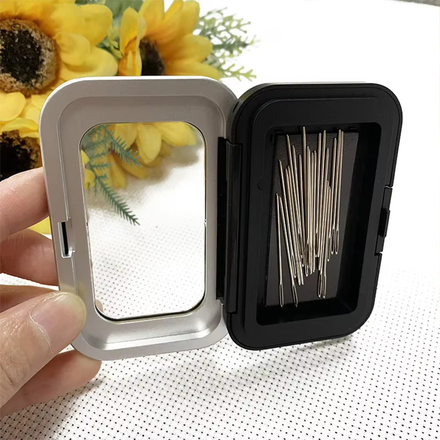 Magnetische Nadelbox aus Kunststoff für Sticknadeln und Nähzubehör - Bild 3