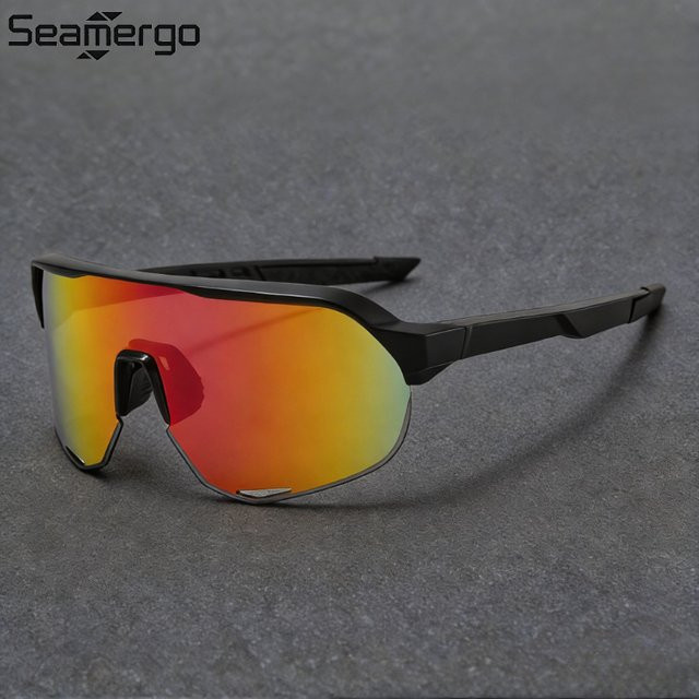 SEAMERGO Sportsonnenbrille, Unisex, Vollrand, Kunststoff - Bild 1