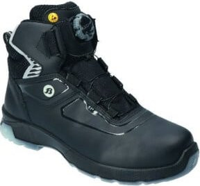 Bata Schnürstiefel SUMM FIVE S3 aus Vollnarbenleder in Schwarz, Größe 43 - Bild 1