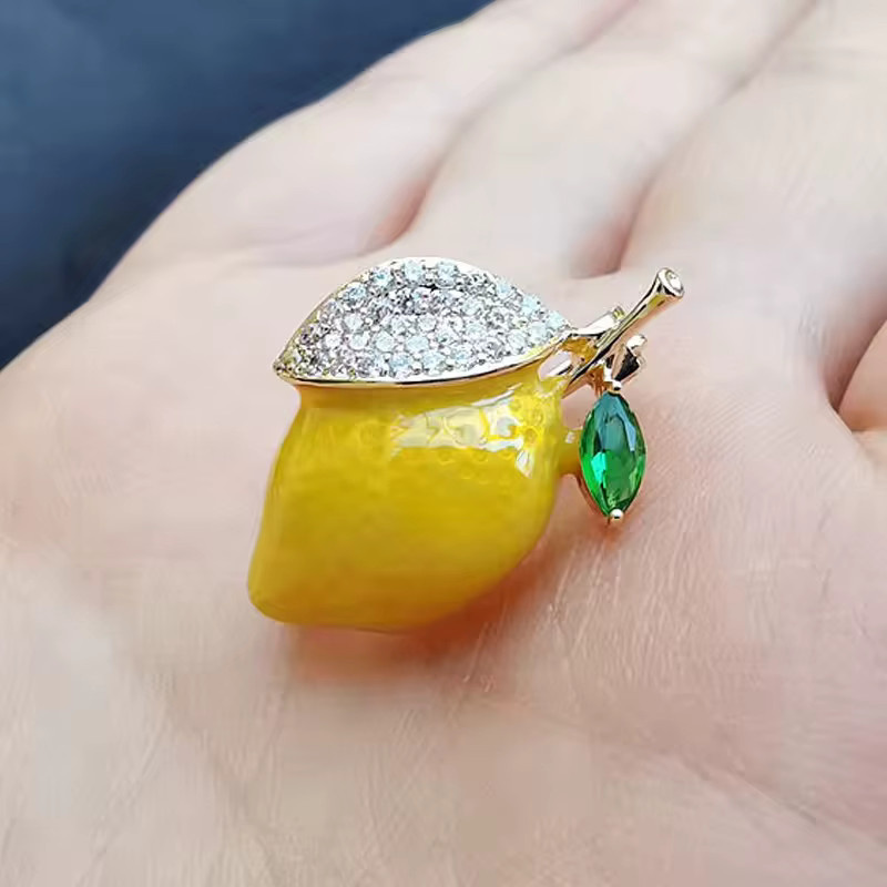 shmik Brosche Zitrone, Unisex - Bild 5