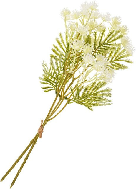 Künstlicher Blütenstand-Zweig in Cream/Elfenbein - Bild 1