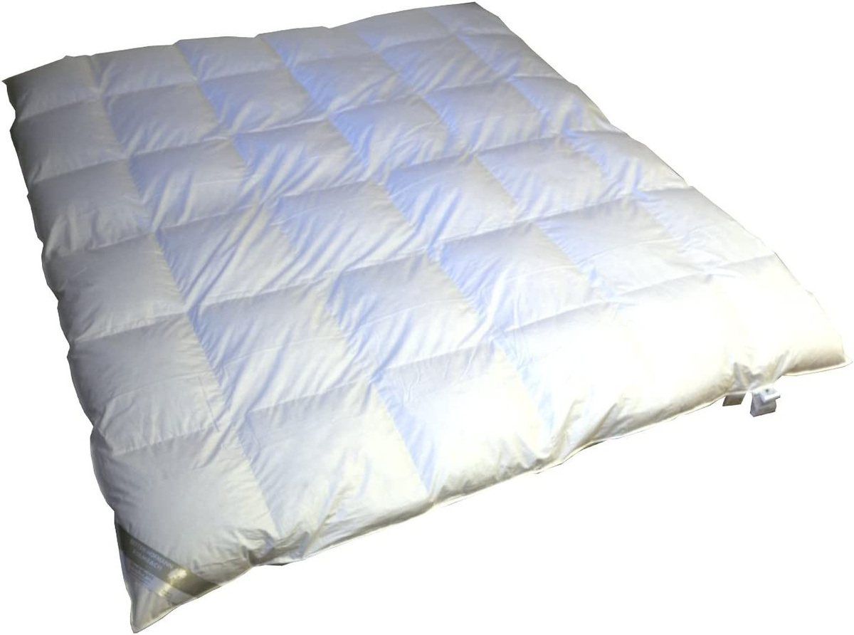 Betten Hofmann White Sibiria Schneegänse Winter Daunendecke, Farbe: Weiß, B x H: 200 x 200 cm - Bild 1