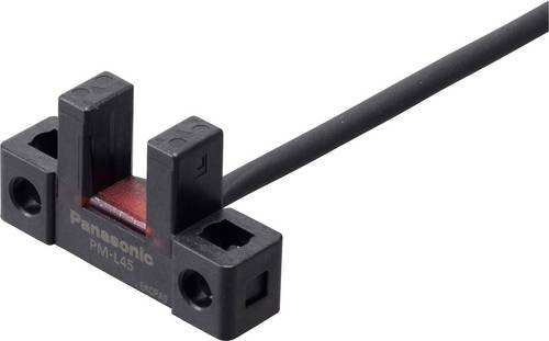 Panasonic Gabel-Lichtschranke PM-L45 L-Typ in Schwarz, hellschaltend und dunkelschaltend, 5 - 24 V/DC - Bild 1
