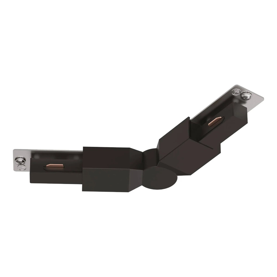 Eglo EASYT HV-Eckverbinder für Schienensysteme, Schwarz, Länge: 187 mm - Bild 2