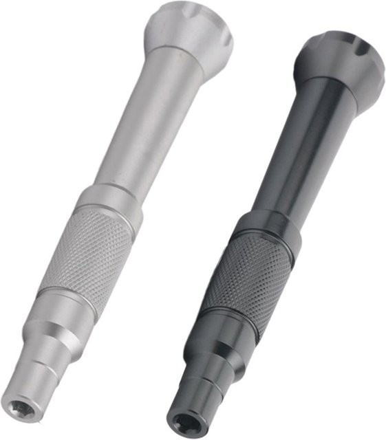 Vibratite Magnetischer Schraubendreher Griff aus Aluminiumlegierung in Silber für 4mm Hex Bits - Bild 1