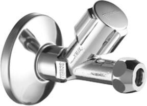 Schell Schrägsitzventil COMFORT G 1/2 AG x G 3/8 AG, verchromt, silber - Bild 1