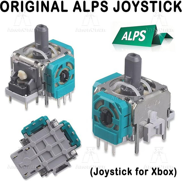 ALPS Joystick Ersatzteil-Kit für Xbox One und Xbox Series X/S, 8er Set 3D Analogsensoren für Gamepad Reparaturen, Multicolor - Bild 1